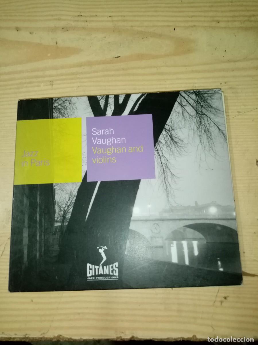 CDs de M&uacute;sica: JAZZ IN PARIS. SARAH VAUGHAN VAUGHAN AND VIOLINS. C22CD