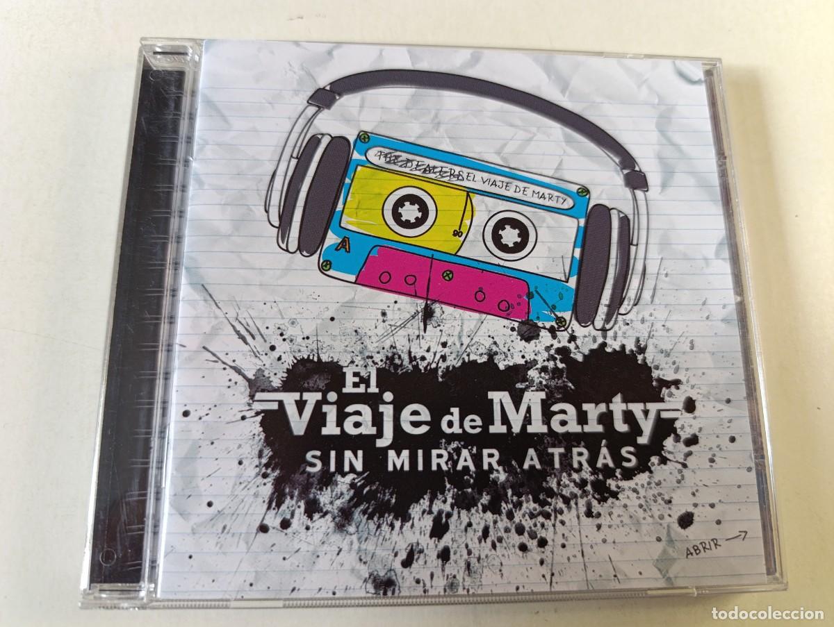 CDs de M&uacute;sica: EL VIAJE DE MARTY 'Sin Mirar Atr&aacute;s' CD &Aacute;lbum 2012 indie rock banda de Ciudad Real Pablo Cobos