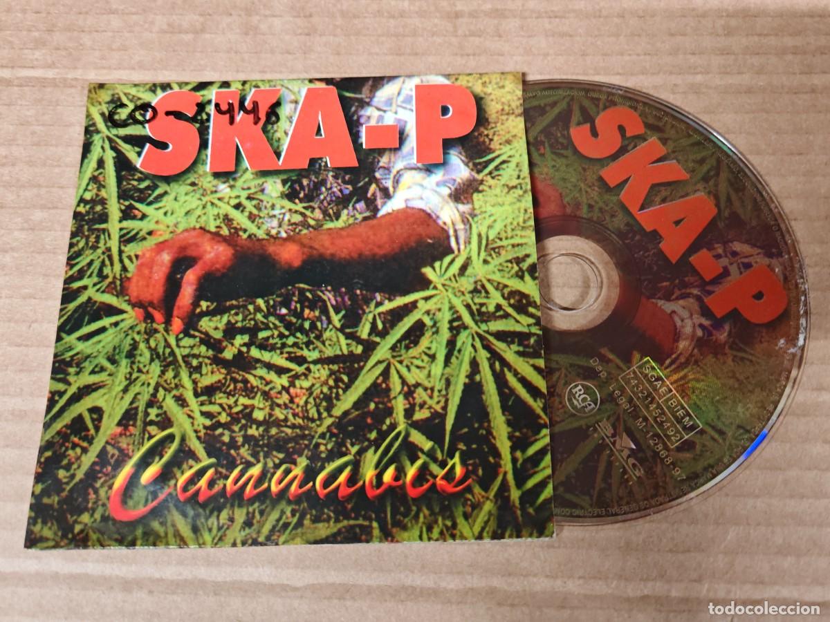 CDs de M&uacute;sica: SKA-P Cannabis CD SINGLE PORTADA DE CARTON DEL A&Ntilde;O 1997 CONTIENE 2 TEMAS