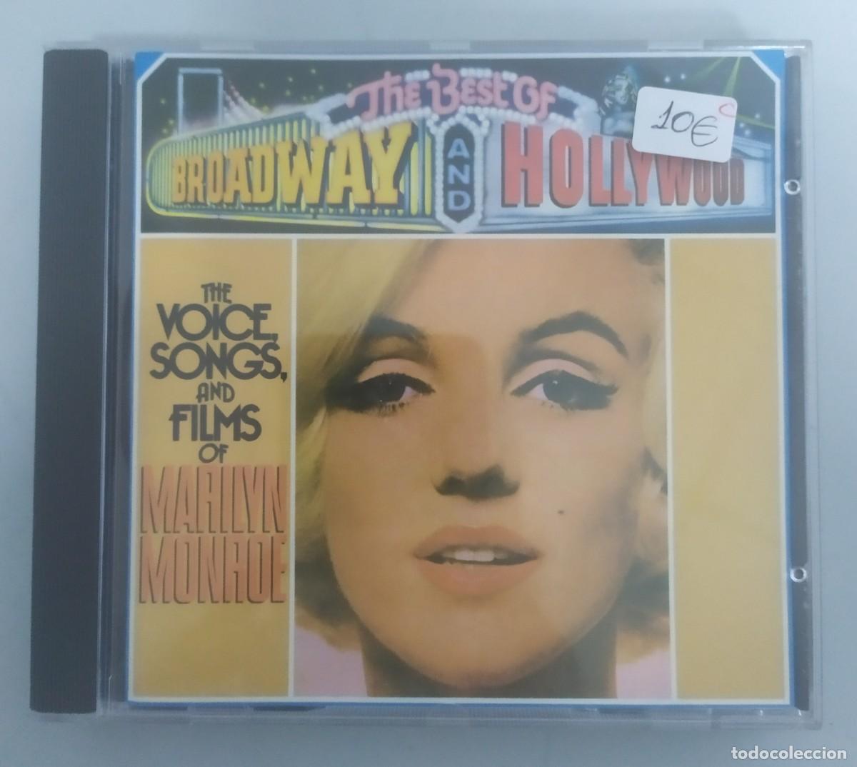 Music CDs: CD THE BEST OF BROADWAY AND HOLLYWOOD MARILYN MONROE