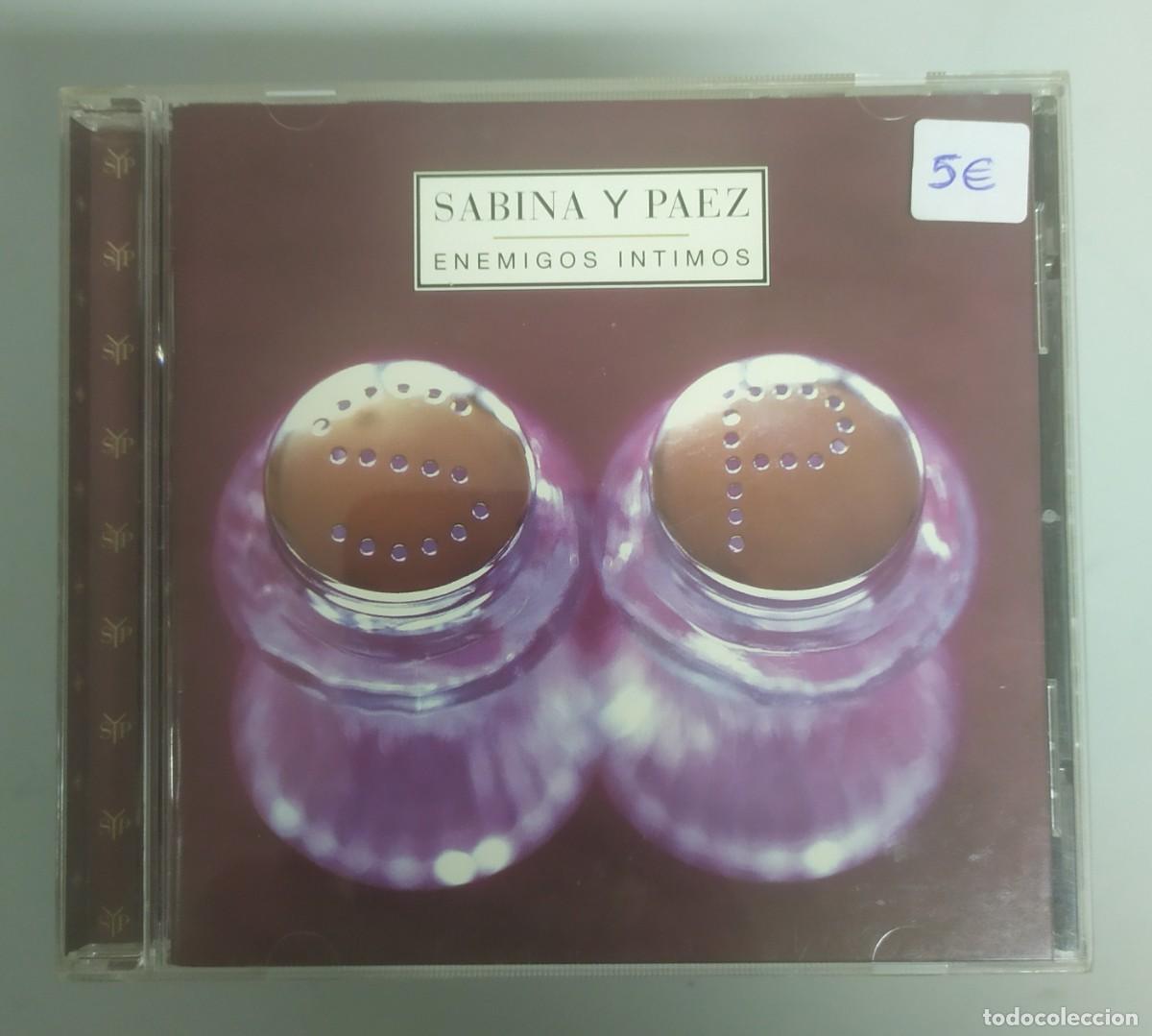 CDs de M&uacute;sica: CD SABINA Y PAEZ ENEMIGOS INTIMOS