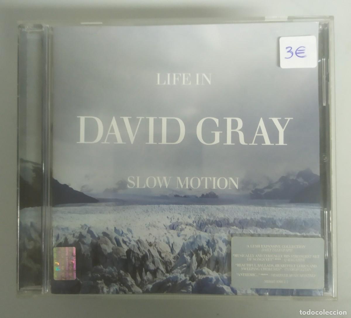 CDs de M&uacute;sica: CD DAVID GRAY LIVE IN SLOW MOTION