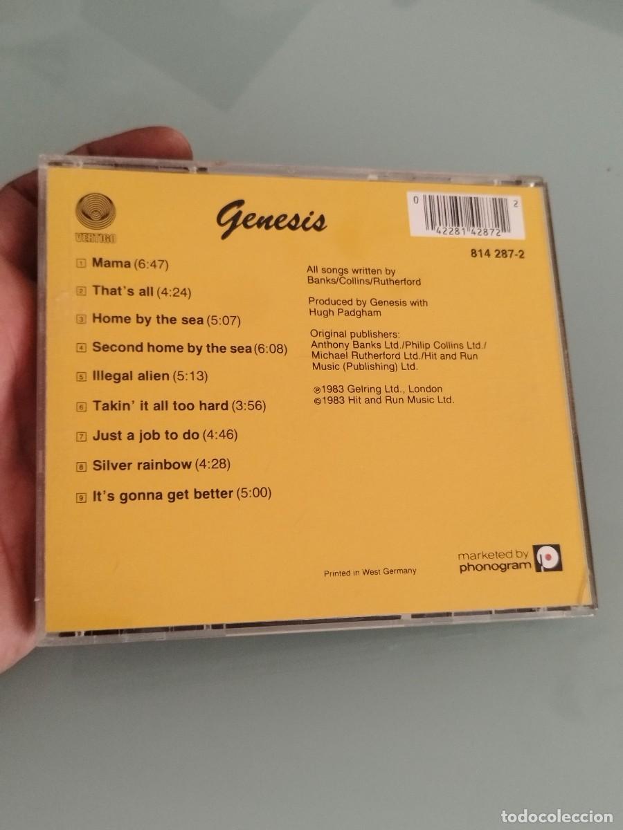 CDs de m&uacute;sica: Genesis &ndash; Genesis. Cd. - Foto 3