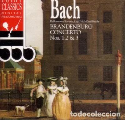 CDs de M&uacute;sica: Bach Brandenburg Concerto Nos. 1, 2 & 3- 0027726507125