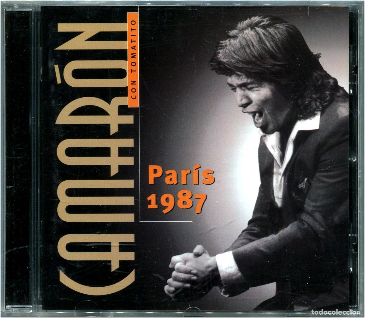 CDs de M&uacute;sica: Camar&oacute;n con Tomatito - Par&iacute;s 1987 - CD Europe 1999 - Mercury 0731454663328 - EX/EX