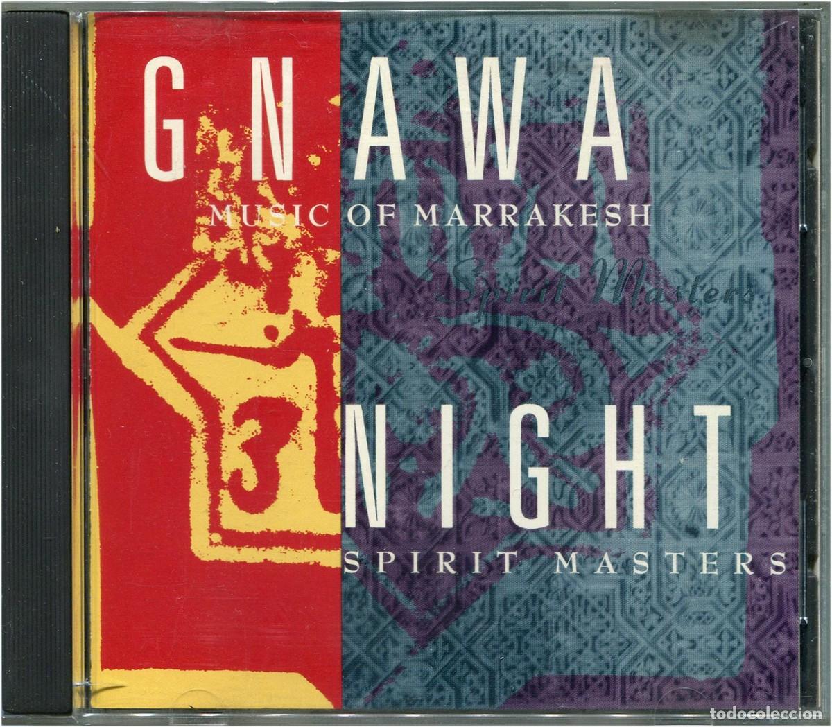 CDs de M&uacute;sica: Gnawa Music Of Marrakesh - Night Spirit Masters- CD US 1990 - Axiom &lrm;314-510 147-2 - EX/EX