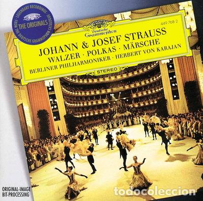 CDs de M&uacute;sica: Johann & Josef Strauss: Waltzes, Polkas & Marches- 0028944976823