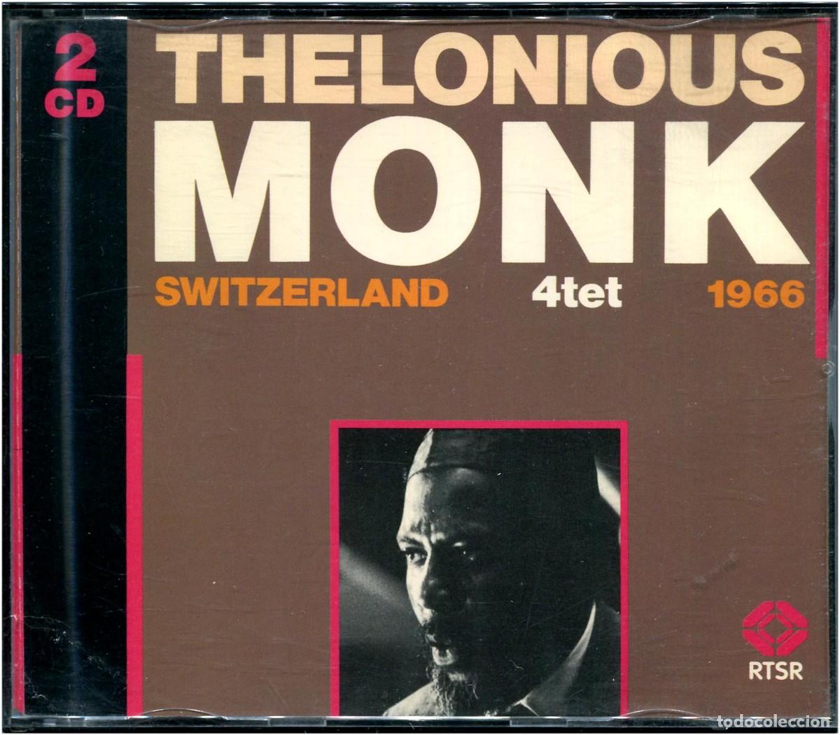 CDs de M&uacute;sica: Thelonious Monk 4tet* &ndash; Switzerland 1966 - 2xCD France 1991 - Jazz Helvet JH 06 - EX/EX