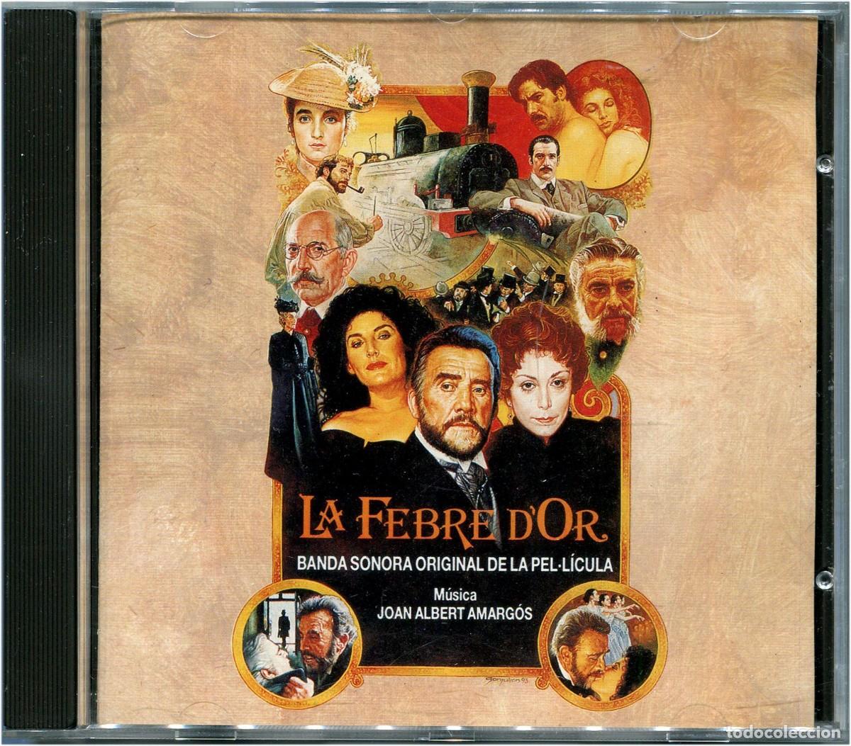 CDs de M&uacute;sica: Joan Albert Amarg&oacute;s - La Febre D'Or (BSO) - CD Spain 1993 Ed. La Caixa - PDI 803142 - EX/EX