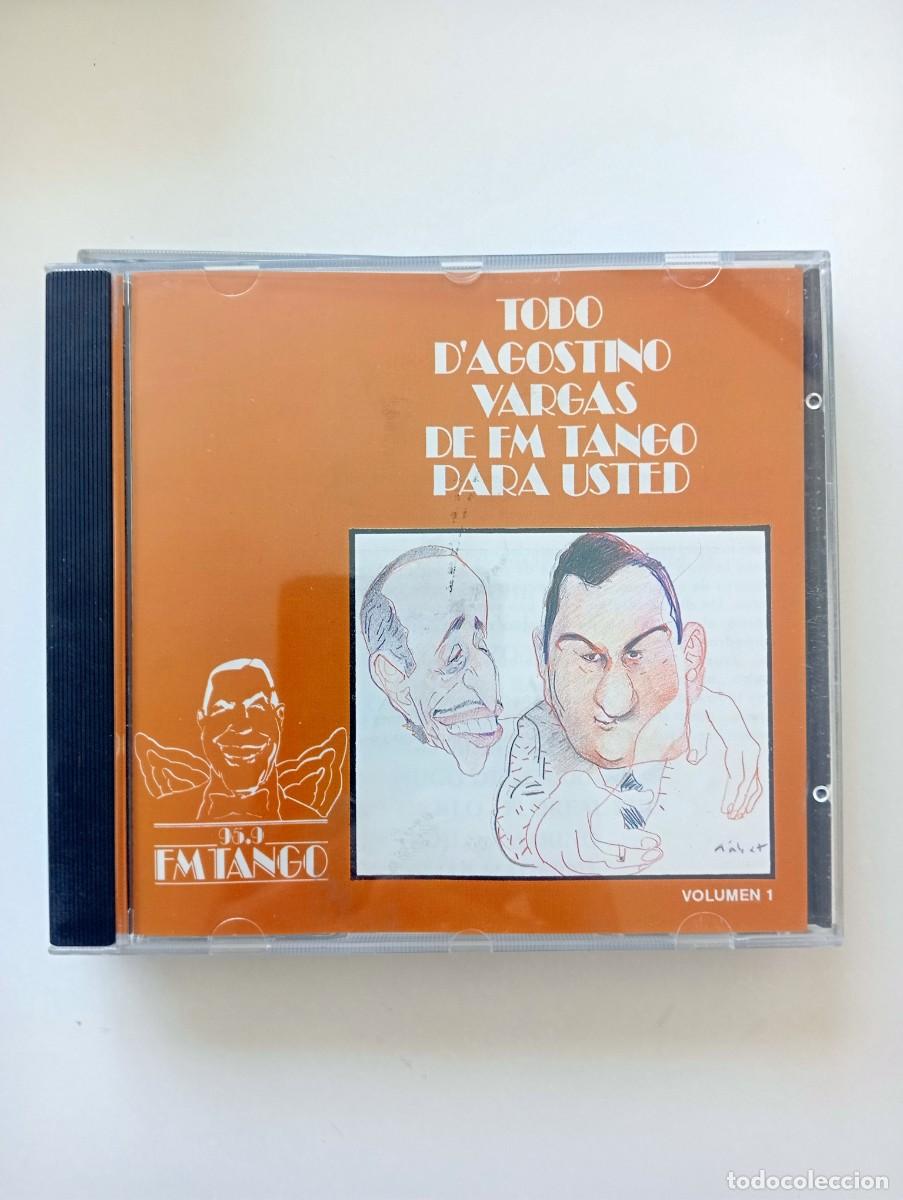 CDs de M&uacute;sica: Todo D'Agostino Vargas De Fm Tango Volumen 1 (CD, Comp) 1992