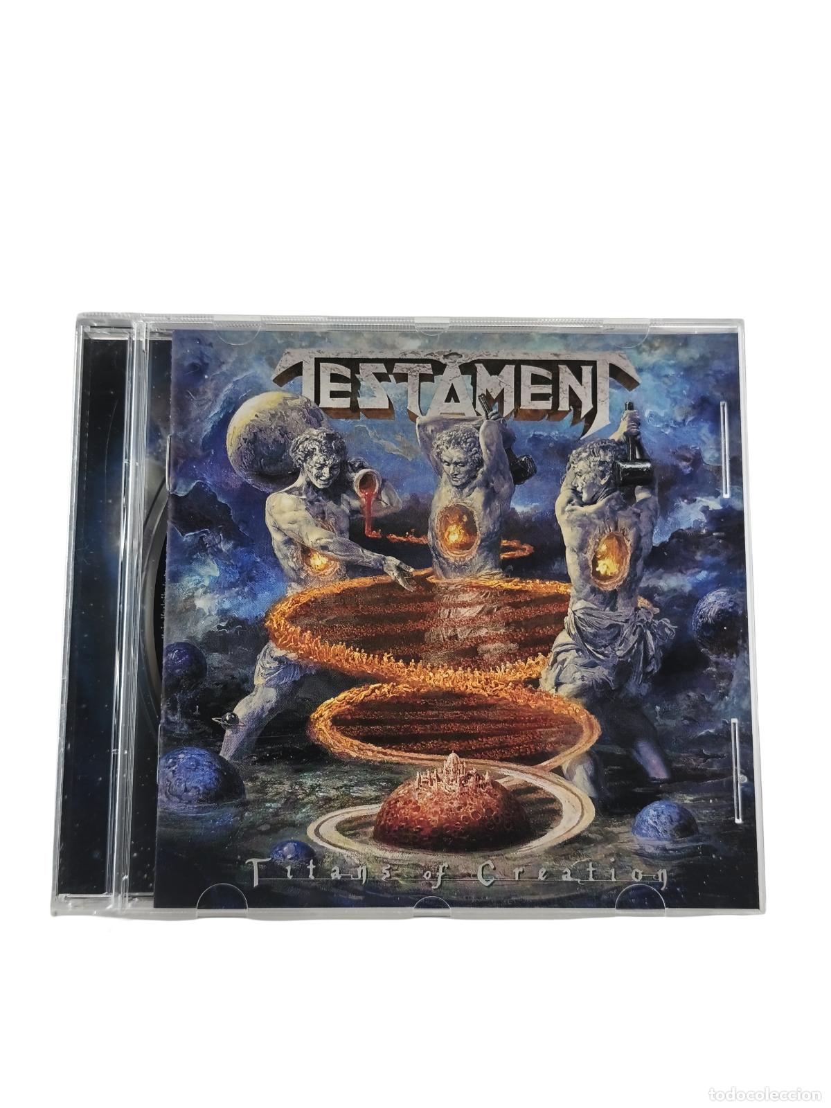 CDs de M&uacute;sica: TESTAMENT - TITANS OF CREATION