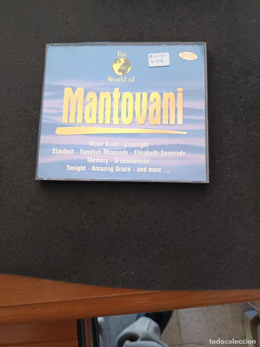 CDs de M&uacute;sica: 2 CD. THE WORLD OF MANTOVANI .