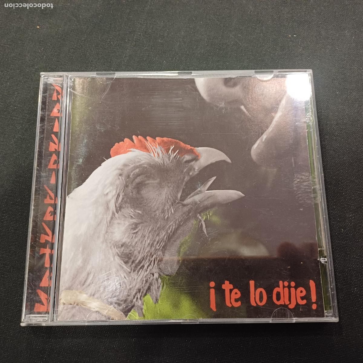 CDs de M&uacute;sica: REINCIDENTES/TE LO DIJE/CD PUNK.