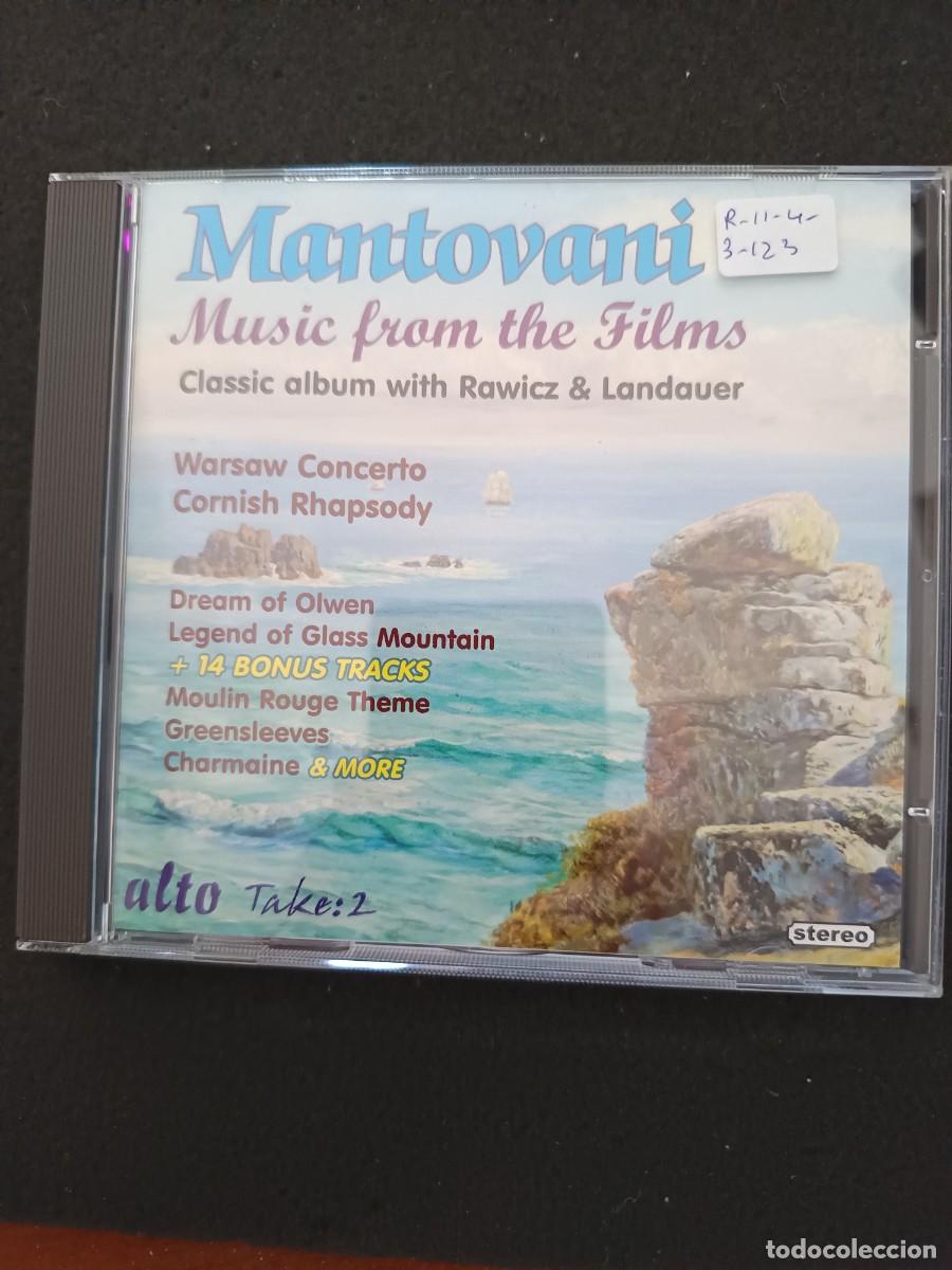 CDs de M&uacute;sica: MANTOVANI. MUSIC FROM THE FILMS. CLASSIC ALBUM WITH RAWICZ & LANDAUER