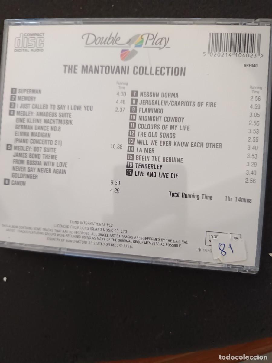 CDs de m&uacute;sica: 2 CD. THE MANTOVANI COLLECTION - Foto 2