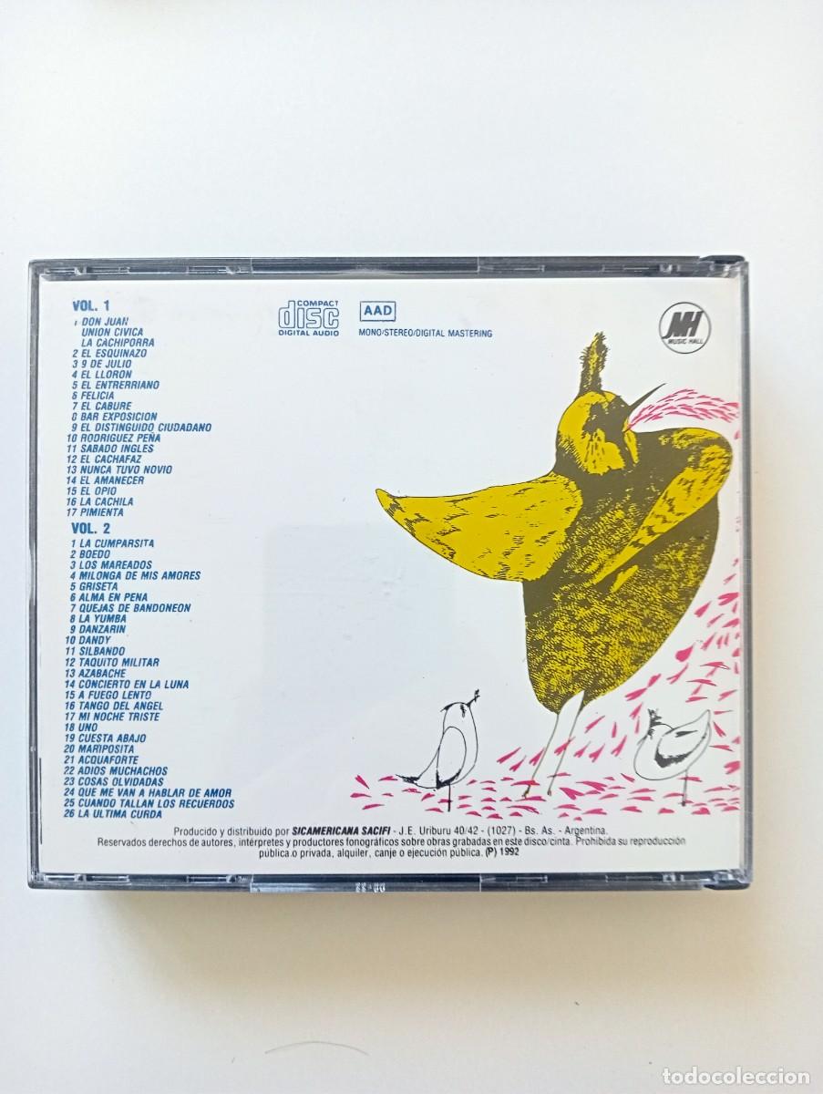 CDs de m&uacute;sica: Various - Historia del Tango (2xCD, Comp, Mono, RE) 1992 - Foto 2