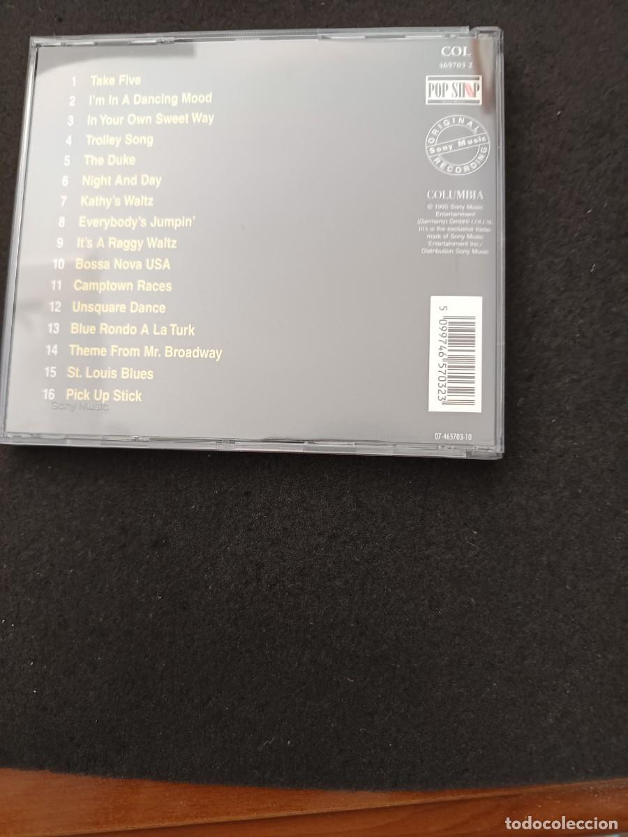 CDs de m&uacute;sica: DAVE BRUBECK. HIS GREATEST HITS. TAKE FIVE - Foto 2
