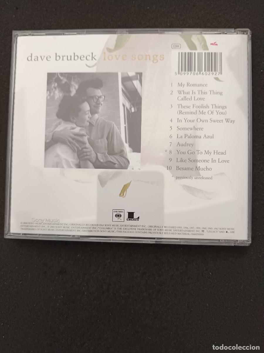 CDs de m&uacute;sica: DAVE BRUBECK. LOVE SONGS. - Foto 2