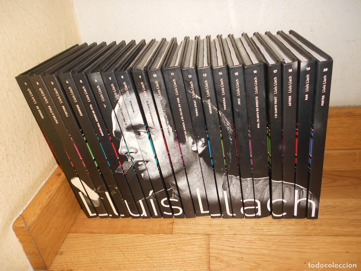 CD de M&uacute;sica: LLUIS LLACH - 20 CDs LIBROS / COLECCION COMPLETA - DISPONGO de mas CDs - 1&euro;y+