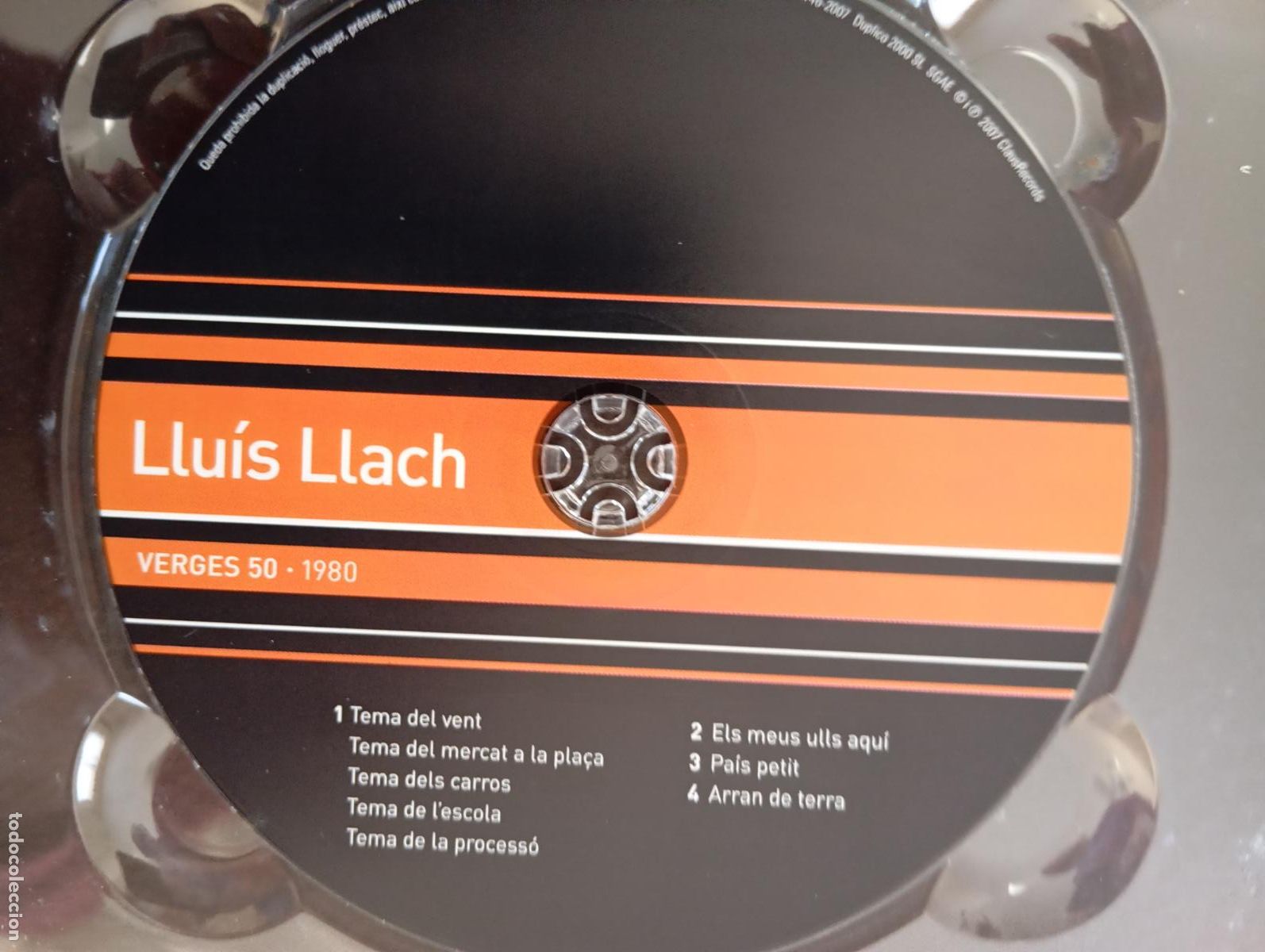 CDs de M&uacute;sica: LLU&Iacute;S LLACH - VERGES 50 - LIBRO con CD Perfecto estado