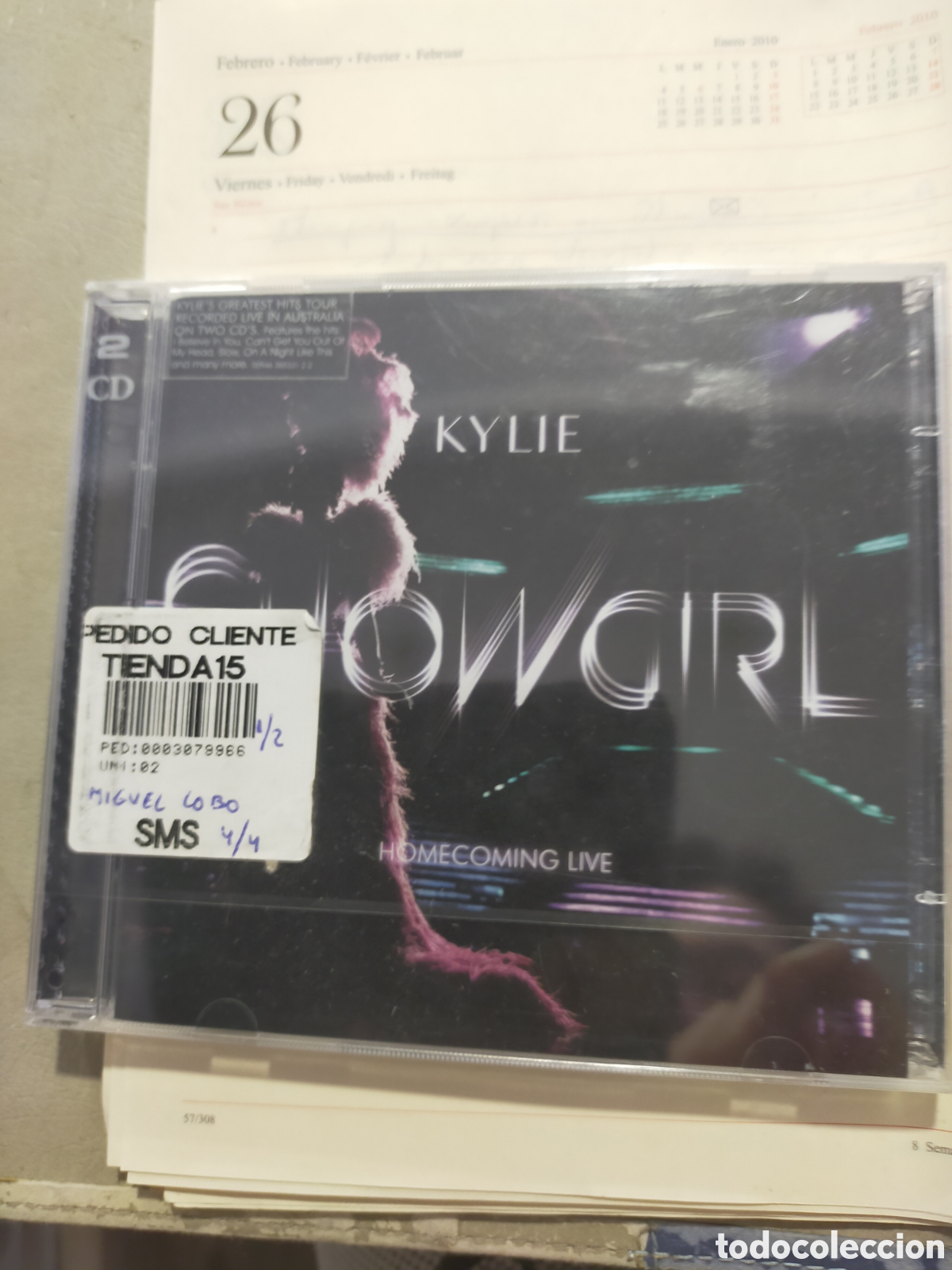 CDs de M&uacute;sica: Kylie showgirl 2CD NUEVO Y PRECINTADO