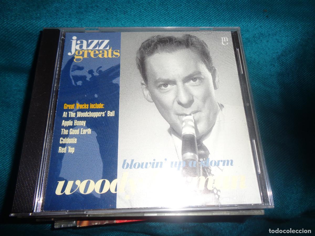 CDs de M&uacute;sica: WOODY HERMAN. BLOWIN&acute;N UP A STORM. JAZZ GREATS. CD .IMPECABLE (#)