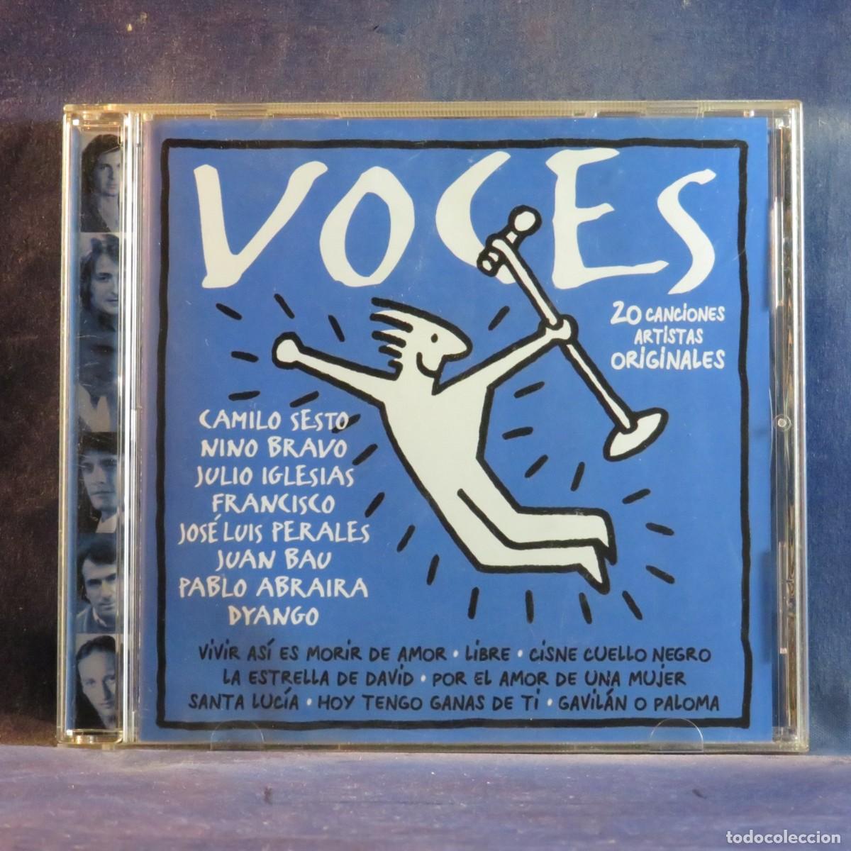 CDs de M&uacute;sica: VARIOUS &ndash; VOCES - 20 CANCIONES ARTISTAS ORIGINALES - CD