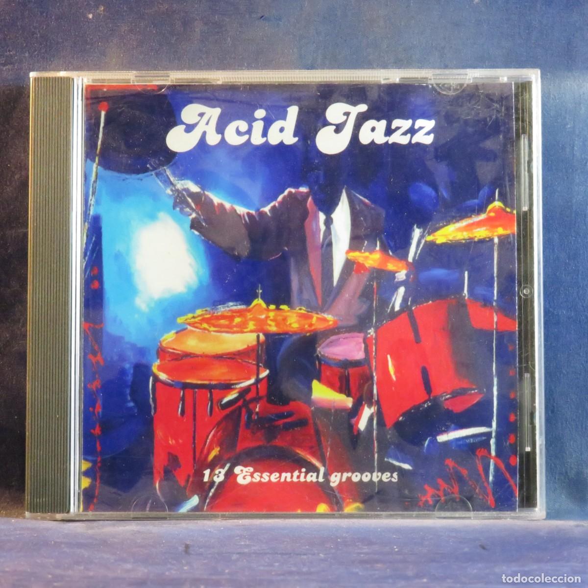 CDs de M&uacute;sica: ACID JAZZ - 13 ESSENTIAL GROOVES - CD