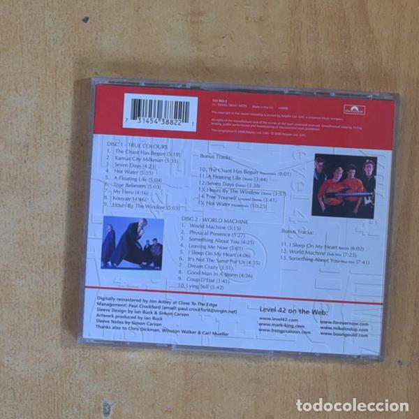 CDs de m&uacute;sica: LEVEL 42 - TRUE COLOURS / WORLD MACHINE - CD - Foto 2