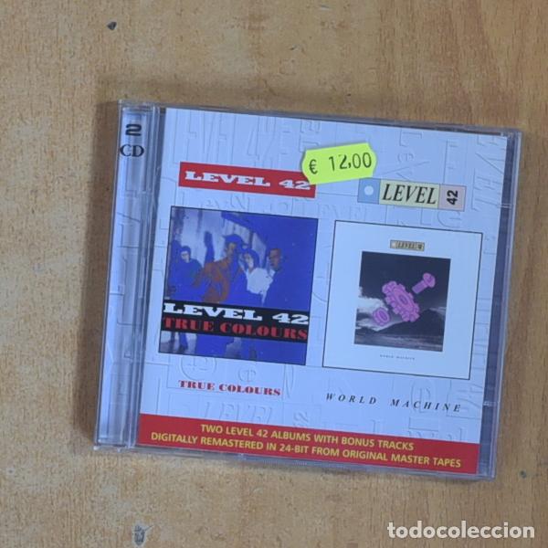 CDs de m&uacute;sica: LEVEL 42 - TRUE COLOURS / WORLD MACHINE - CD - Foto 1