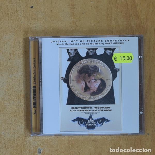 CDs de M&uacute;sica: DAVE GRUSIN - 3 DAYS OF THE CONDOR - CD