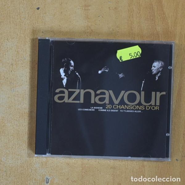CDs de M&uacute;sica: CHARLES AZNAVOUR - 20 CHANSONS D OR - CD