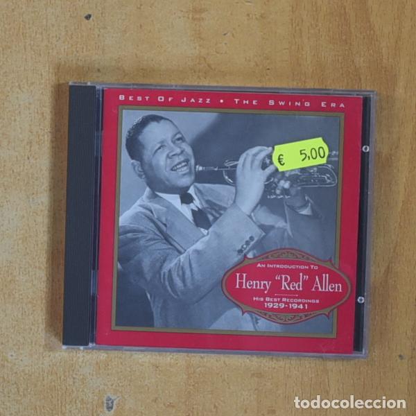 CDs de M&uacute;sica: HENRY RED ALLEN - HIS BEST RECORDINGS 1929 / 1941 - CD