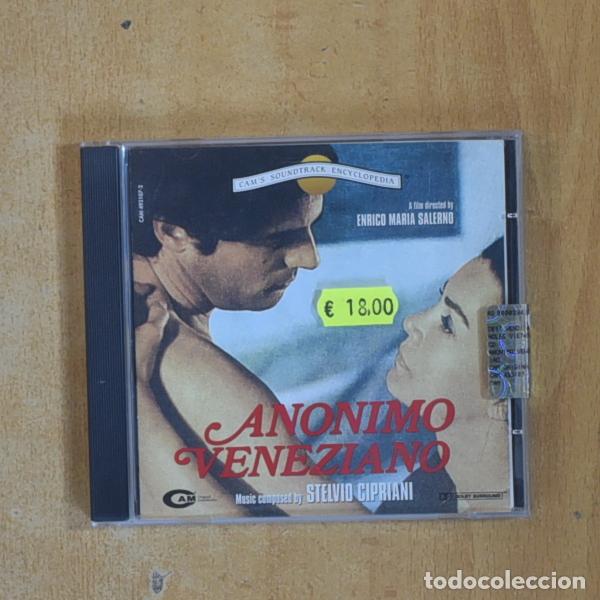 CDs de M&uacute;sica: STELVIO CIPRIANI - ANONIMO VENEZIANO - CD