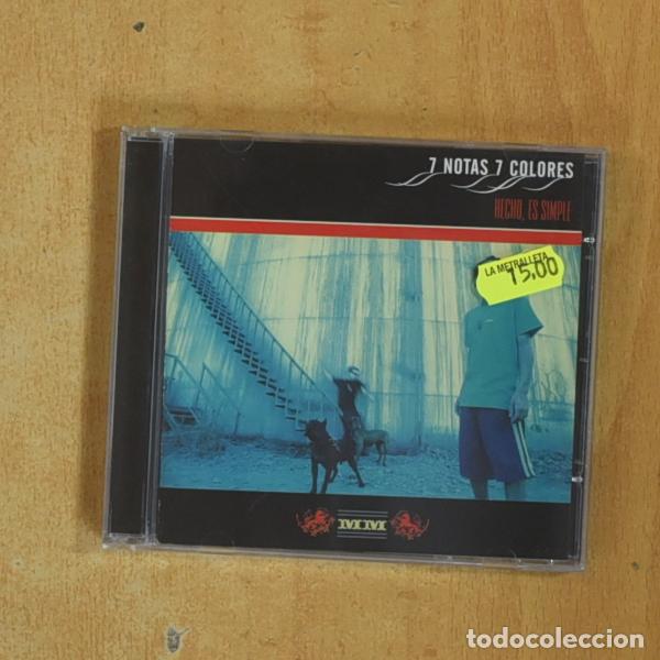 CDs de M&uacute;sica: 7 NOTAS 7 COLORES - HECHO ES SIMPLE - CD