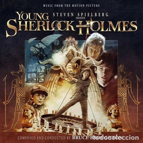 CDs de M&uacute;sica: Young Sherlock Holmes 3 CDs Original Soundtrack BRUCE BROUGHTON