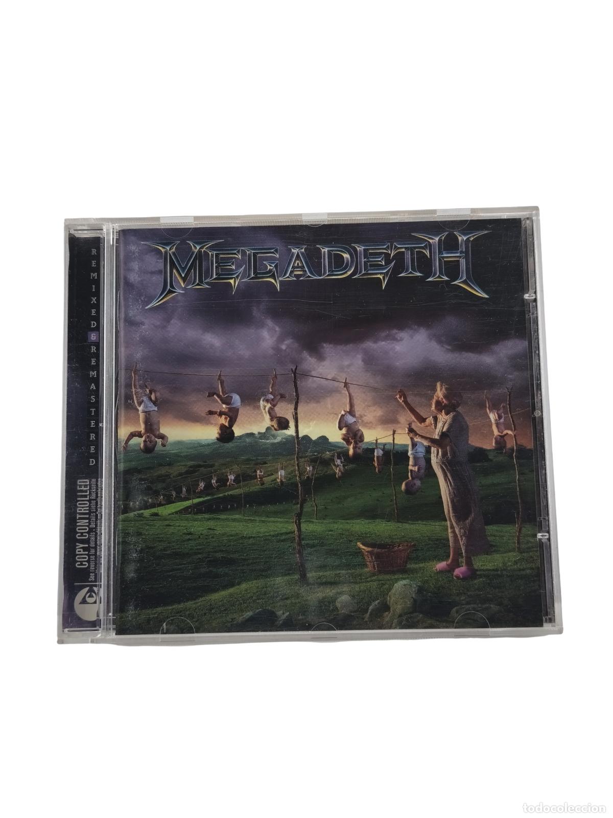 CDs de m&uacute;sica: MEGADETH - YOUTHANASIA - Foto 1
