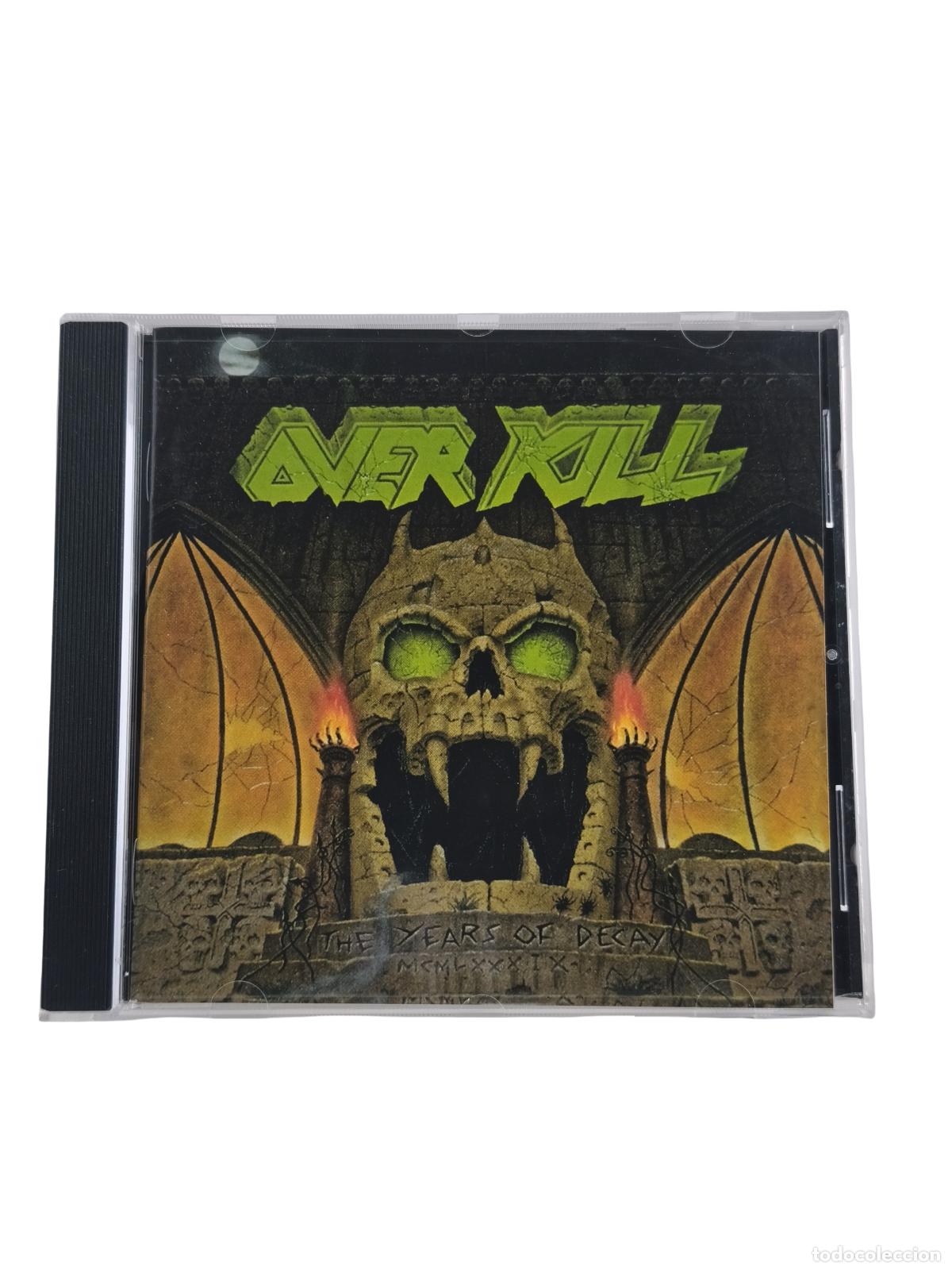 Musik-CDs: OVERKILL - THE YEARS OF DECAY