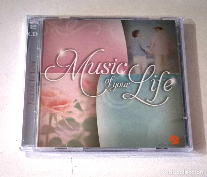 CDs de M&uacute;sica: CD &rdquo;MUSIC OF YOUR LIFE FALLING IN LOVE&rdquo; 2CD 33 TRACKS COMO NUEVO