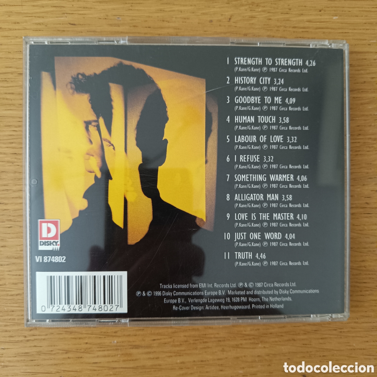 CDs de m&uacute;sica: Hue And Cry CD Seduced And Abandoned - Foto 2