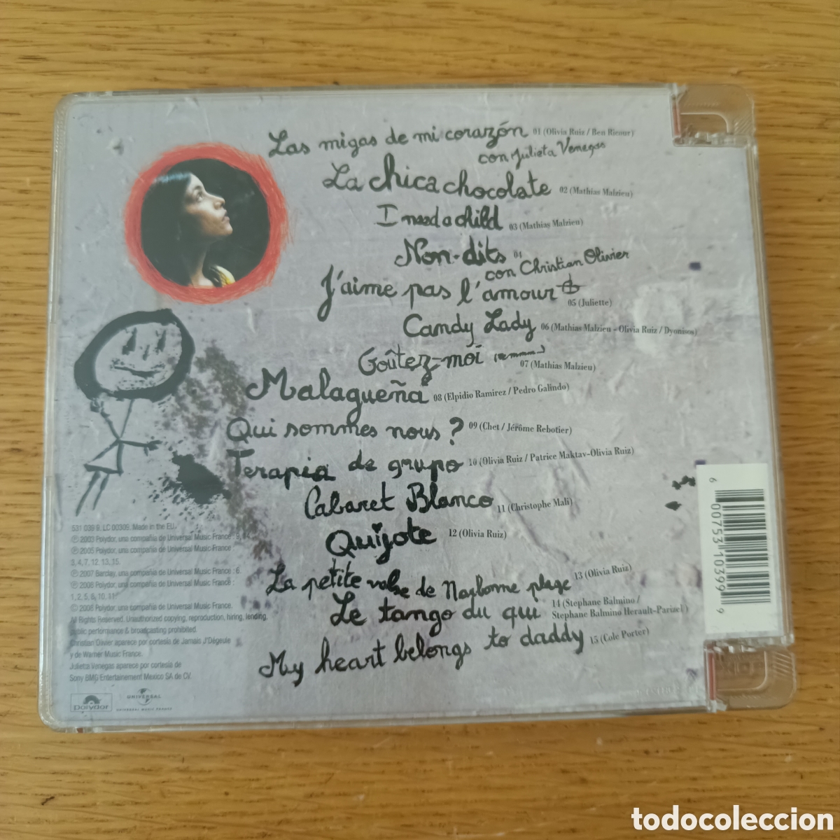 CDs de m&uacute;sica: Olivia Ruiz CD La Chica Chocolate - Foto 2