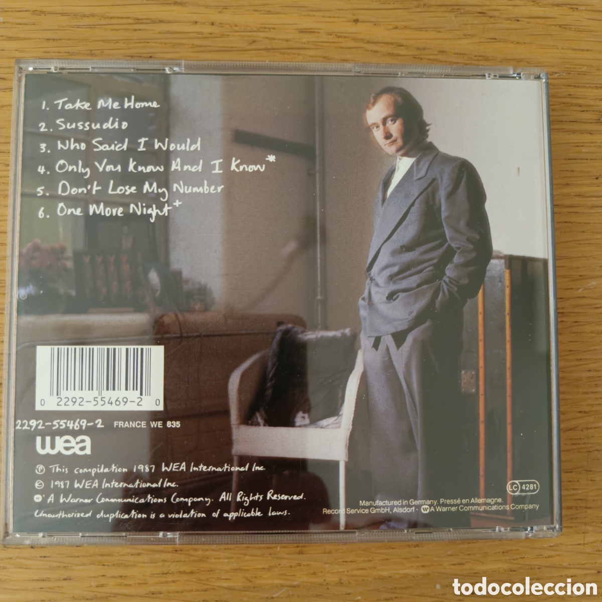 CDs de m&uacute;sica: Phil Collins CD 12&rdquo; ers - Foto 2