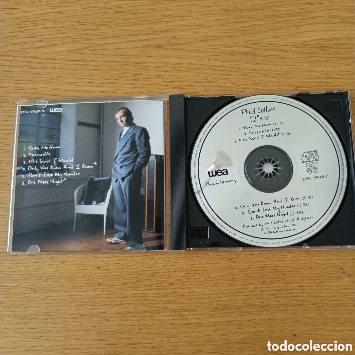 CDs de m&uacute;sica: Phil Collins CD 12&rdquo; ers - Foto 3