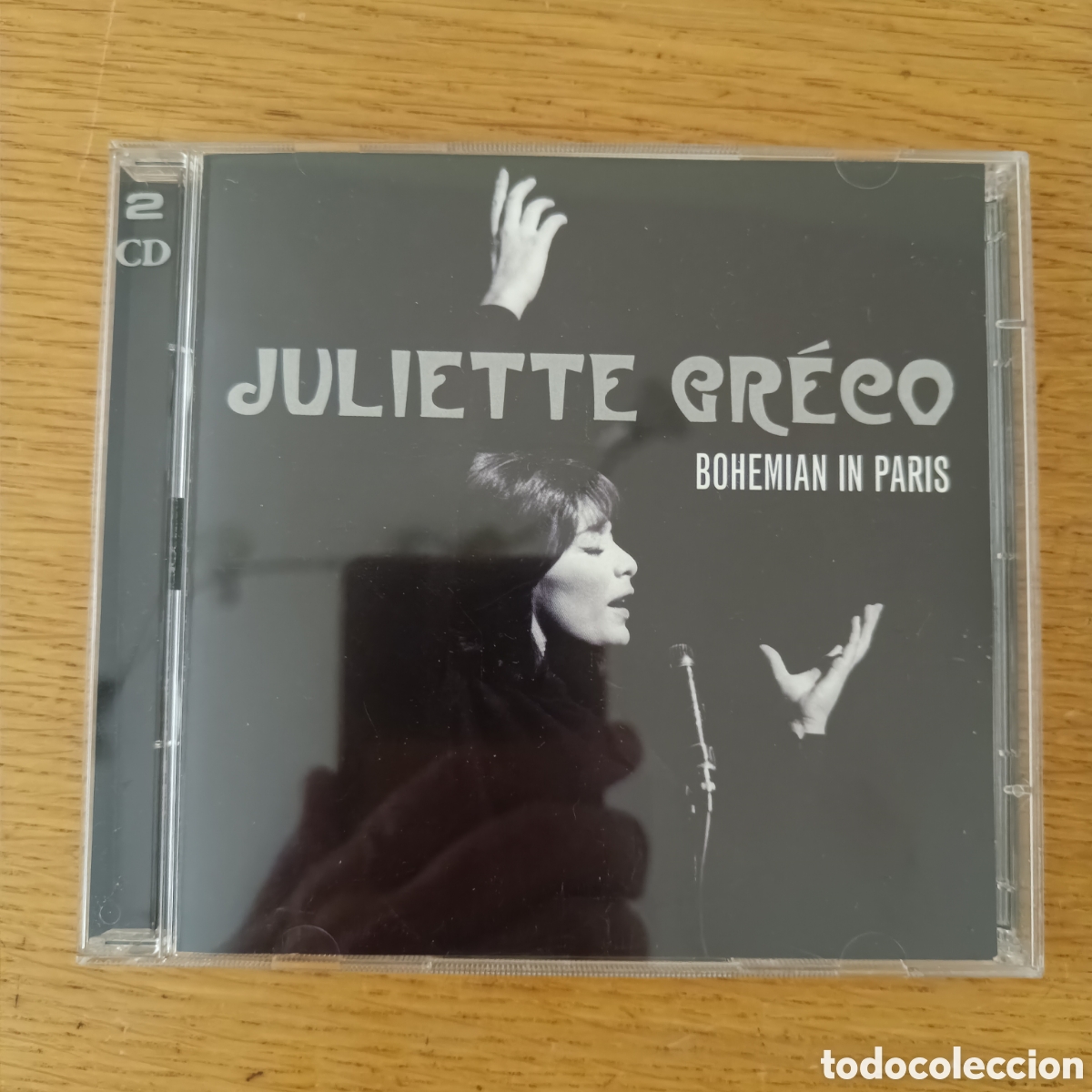 CDs de M&uacute;sica: Juliette Greco (2 CDs) Bohemian In Paris