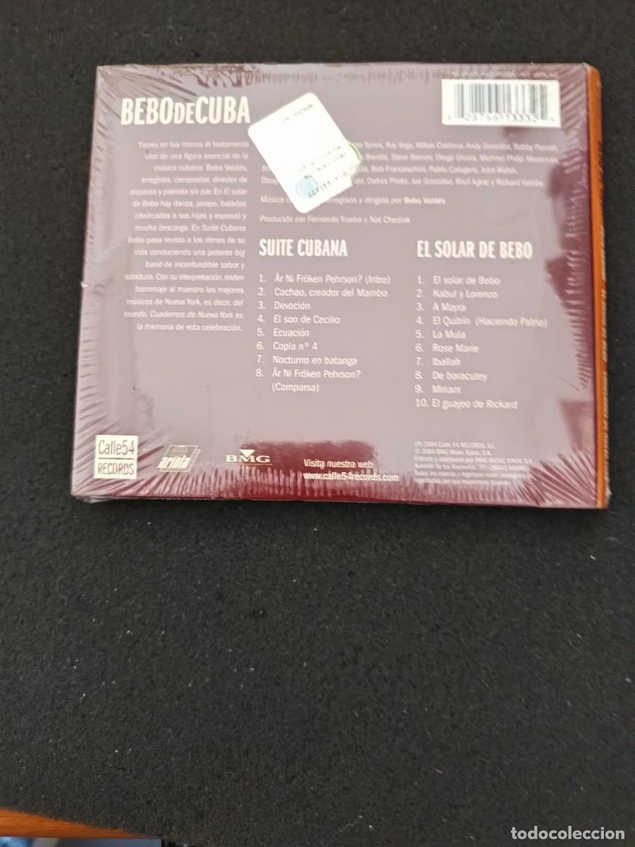 CDs de m&uacute;sica: 2 CD + 1 DVD. BEBO DE CUBA - Foto 2