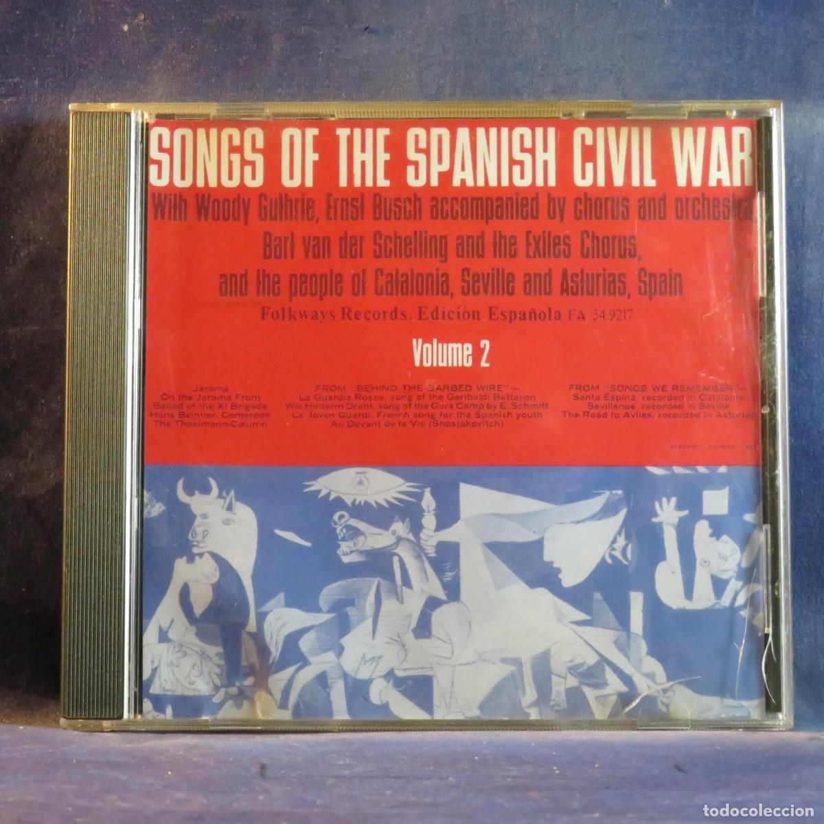 CDs de M&uacute;sica: VARIOUS &ndash; SONGS OF THE SPANISH CIVIL WAR, VOL. 2 - CD