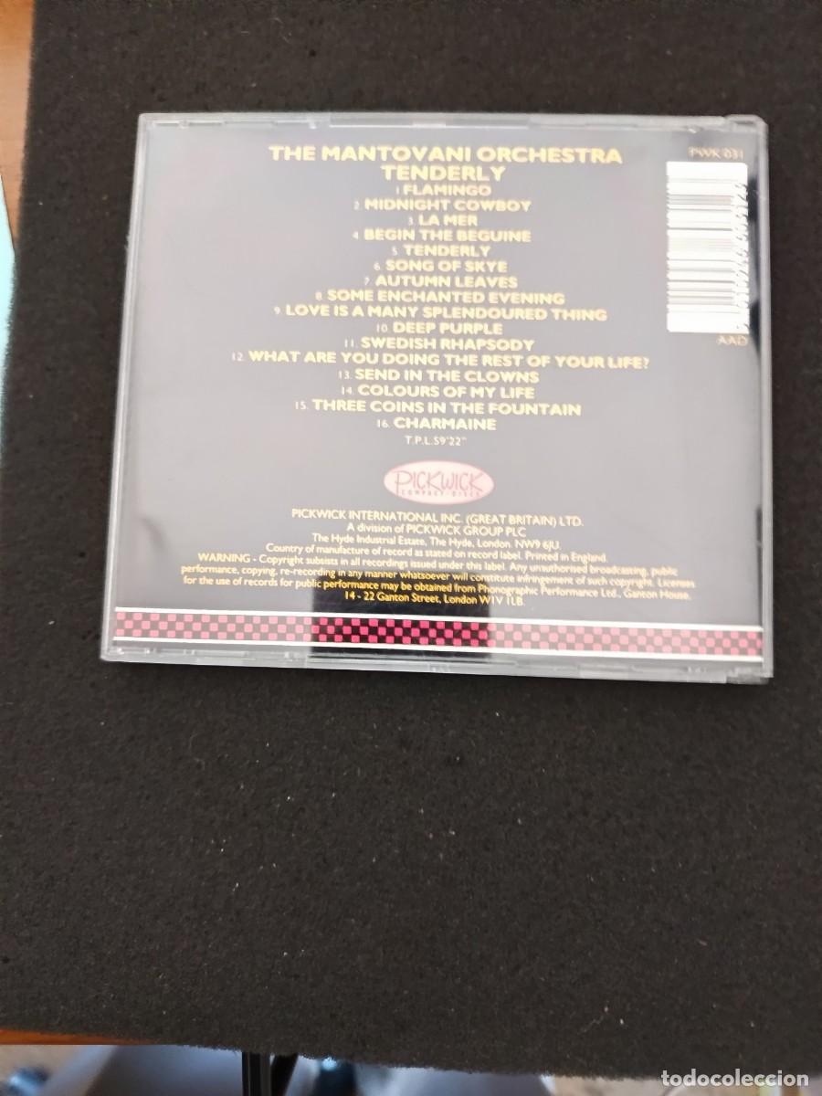 CDs de m&uacute;sica: THE MANTOVANI ORCHESTRA. TENDERLY - Foto 2