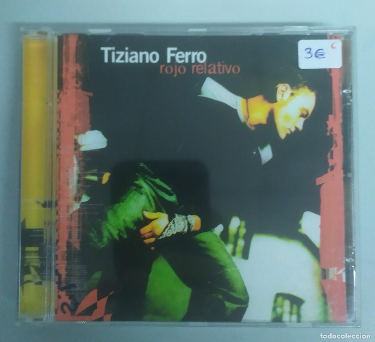 CDs de M&uacute;sica: CD TIZIANO FERRO - ROJO RELATIVO
