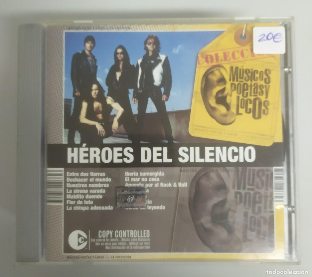 CDs de M&uacute;sica: CD MUSICOS POETAS Y LOCOS - HEROES DEL SILENCIO