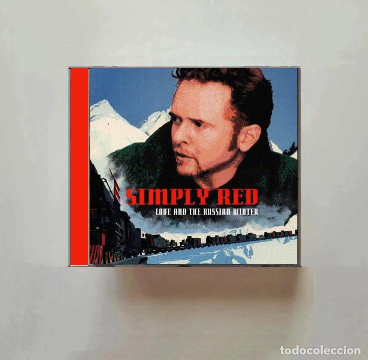 CDs de M&uacute;sica: SIMPLY RED. LOVE AND THE RUSSIAN WINTER. CD.